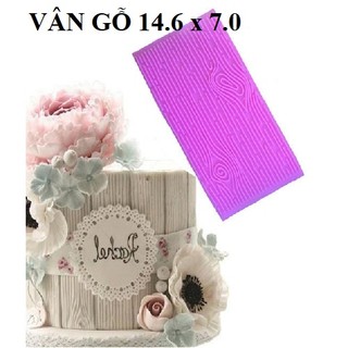 Khuôn silicon vân gỗ 14.6x7 / 2505.181