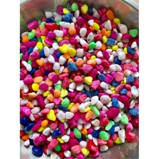 Sỏi màu trang trí bể cá cảnh 200g