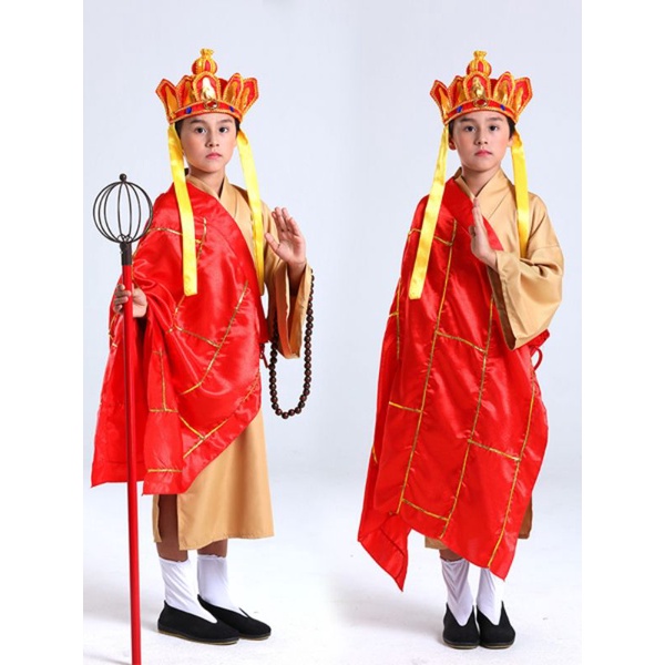 (Có sẵn) Trang phục hoá trang Đường Tăng Đường Tam Tạng trong Tây Du Ký