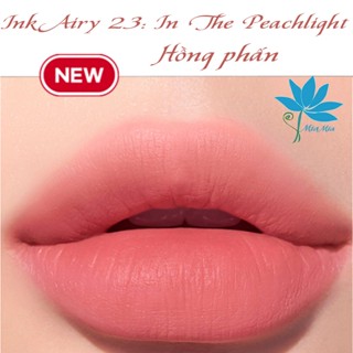 Son Ink Airy 23 In The Peachlight Hồng Phấn Kem Lì Peripera Ink Airy Velvet Lip Tint Mới Nhất 4g [CHÍNH HÃNG]