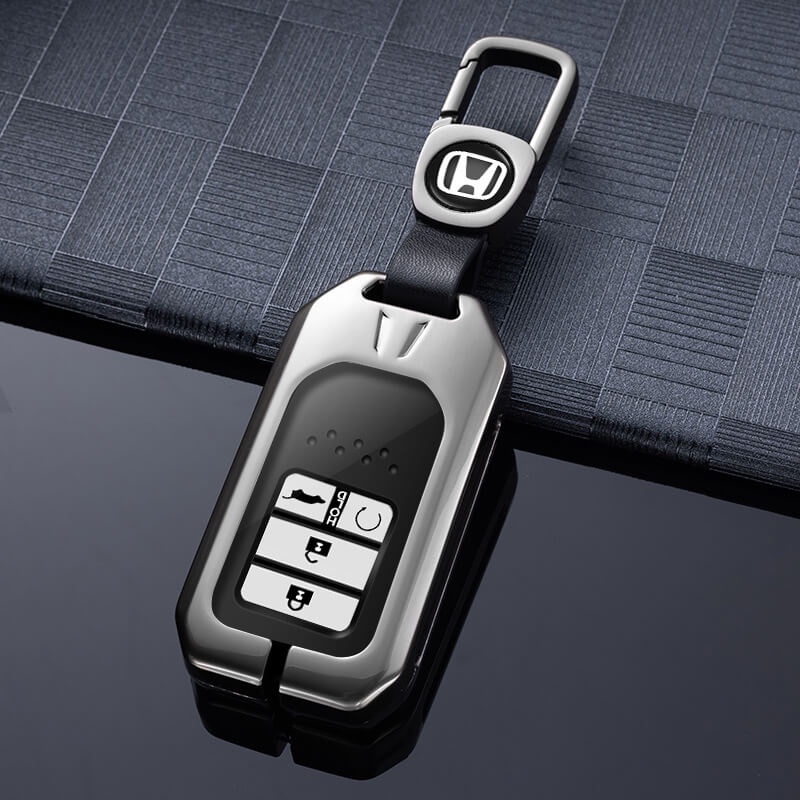 Vỏ Bọc Chìa Khóa Thông Minh Bằng Hợp Kim Kẽm Cho Honda All-New City / CRV / Accord / Civic FC 10Gen 2016-2022 HRV Jazz BRV