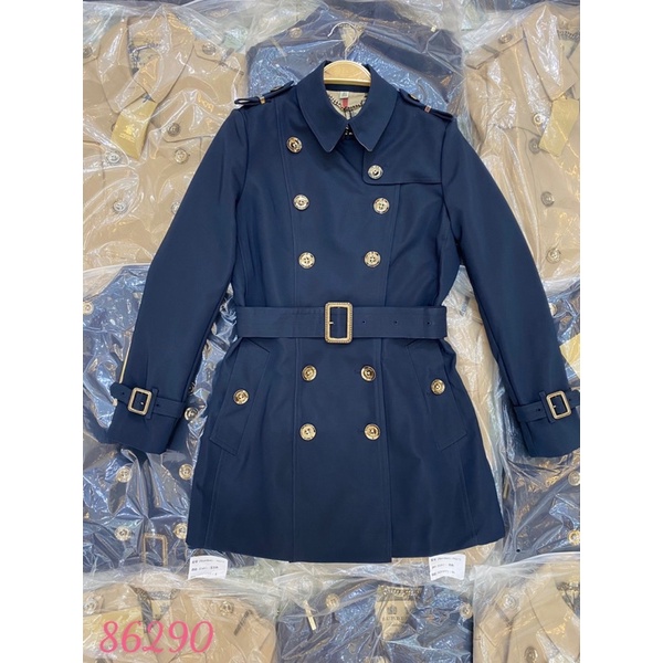 Áo khoác măng tô kaki dáng lỡ bbr 12 cúc sắt F1 và F2