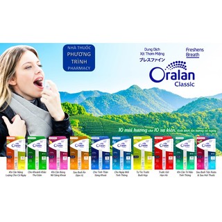 Dung Dịch Xịt Thơm Miệng Oralan Classic - Lana 8Ml
