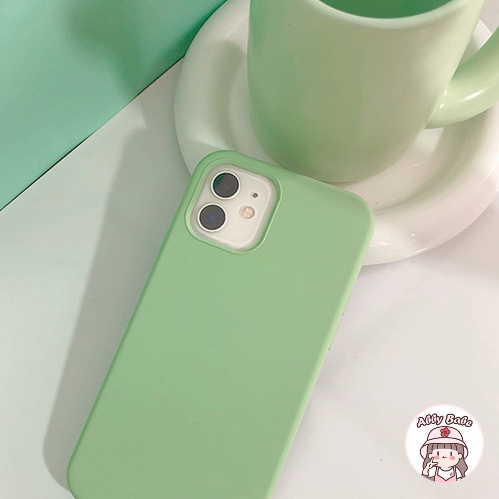 Ốp Điện Thoại Silicon TPU Mềm Mỏng Chống Va Đập Màu Kẹo Cho IPhone 14 Pro Max 11 7Plus 13 12 11 Pro Max X XS XR