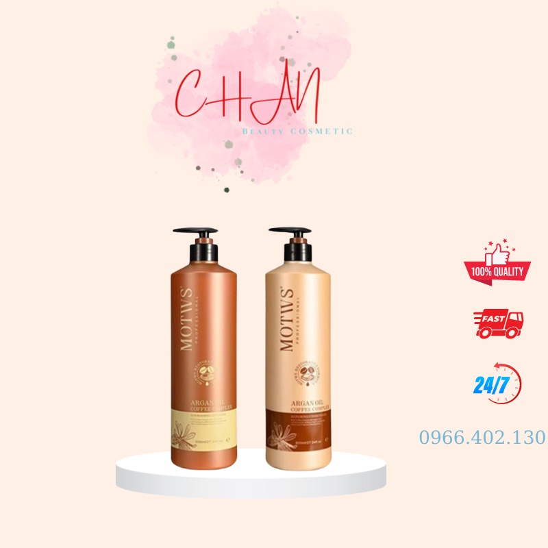 Dầu gội đầu MOTWS cà phê kích thích mọc tóc - Dầu gội thảo dược phục hồi tóc hư tổn nặng chuẩn hãng