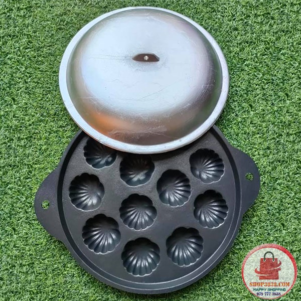 Khuôn Làm Bánh Bông Lan Chống Dính Đại 30cm Bánh Lớn 6cm Cố Điển