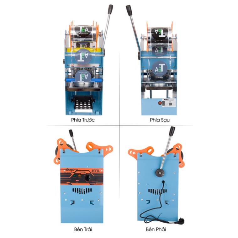 Máy dập cốc bằng  tay verly wy-802F dập được cốc từ 350-700ml -Dụng cụ pha chế Tony