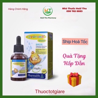 [Kèm Quà Tặng] FitoBimbi SONNO - Sonno Bimbi - Thảo dược Châu Âu giúp bé ngủ ngon