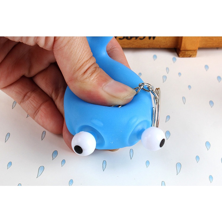 Móc Khoá Hình Thú Mắt Lồi Ngộ Nghĩnh