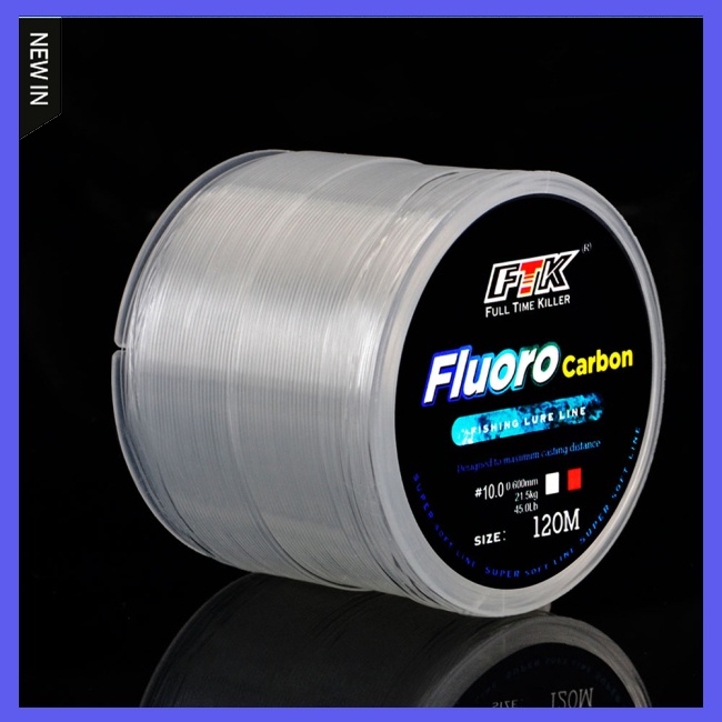 1 Cuộn Dây Cước Câu Cá 120M 5LB-34LB