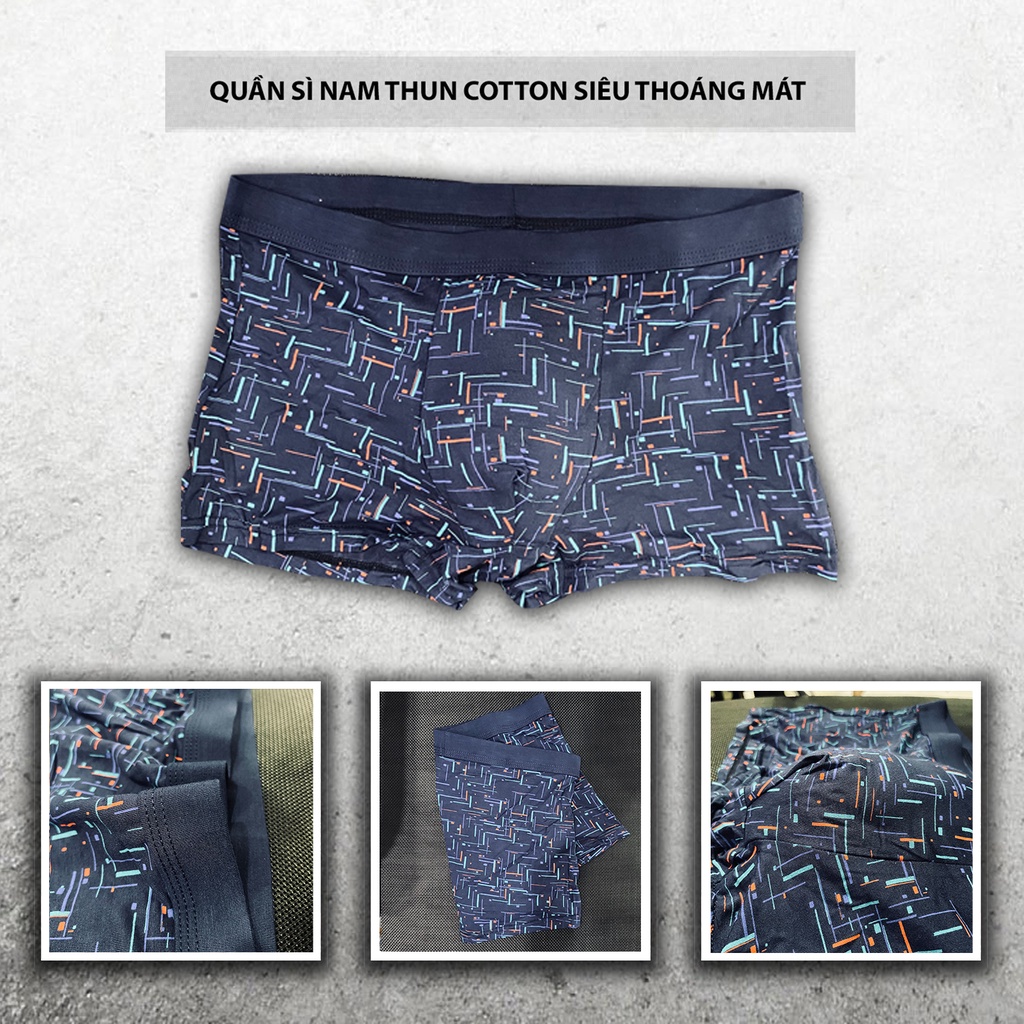 Quần boxer nam họa tiết S.Ọ.C X.A.N.H Đ.E.N Paililong cotton thấm hút tốt, co giãn 4 chiều NPP Paililong.official