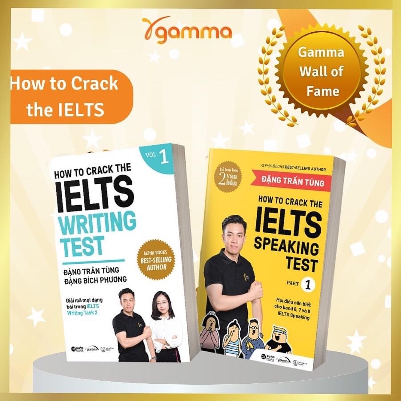 Sách - Combo How To Crack The Ielts Speaking + Writing Test - Vol1 (Bộ 2 Cuốn - Tái Bản Mới Nhất)