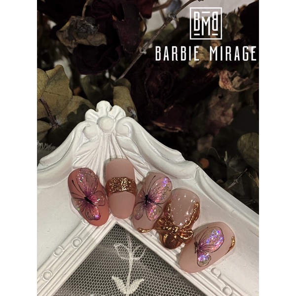 Gel nhũ khổng tước 6 màu siêu đẹp trang trí nail BARBIE MIRAGE