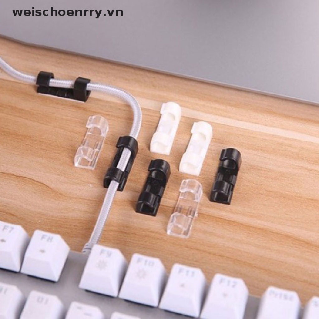 Bộ 20 Kẹp Cố Định Dây Cáp Gọn Gàng Tiện Dụng