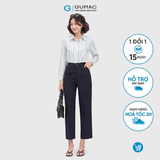 Quần tây xếp ly thời trang GUMAC QC04044