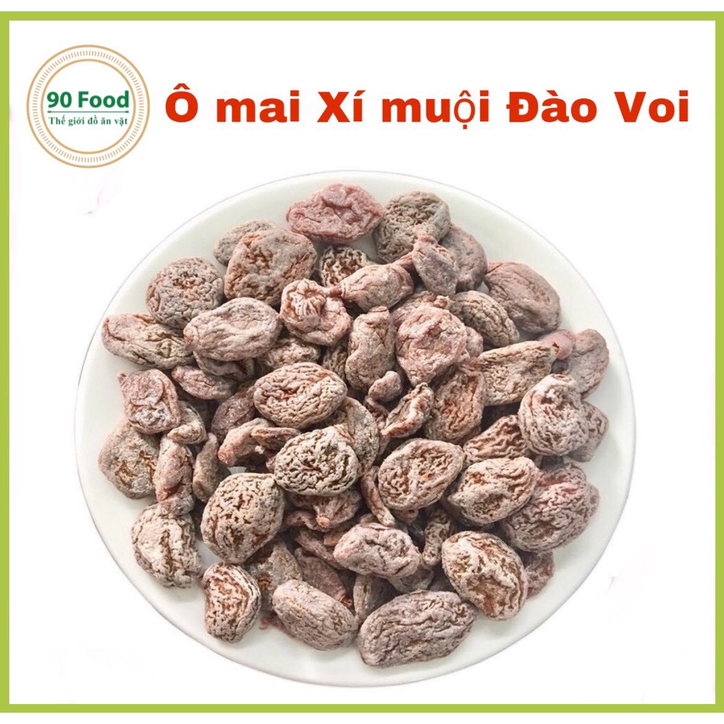 Ô mai thập cẩm 90 Food túi Zip 500G thơm ngon nhức nách