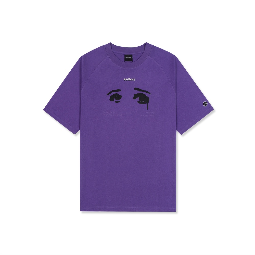 Áo thun SADBOIZ Watery Eyes Purple