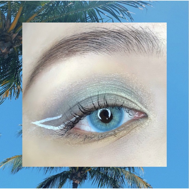 Áp Tròng NAVY BLUE 0 ĐỘ - Ẩm Cao 55% - HSD 6 Tháng Lens Xanh Không Viền Không Giãn Siêu Tây Phù Hợp Cho Mắt Nhạy Cảm