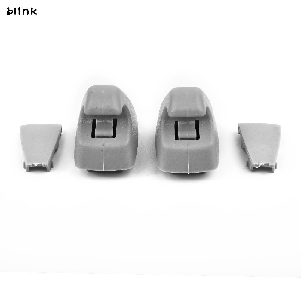 Bộ 2 Kẹp Gắn Tấm Che Nắng Màu Xám Cho Xe Hơi