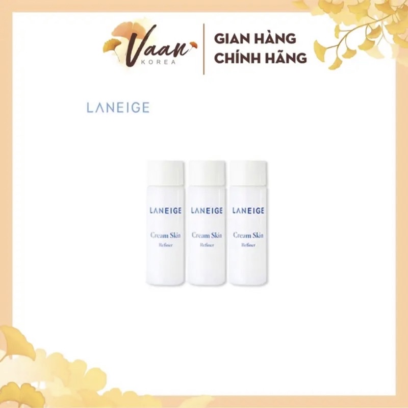 [Mini] Nước cân bằng duỡng ẩm da Laneige Cream Skin