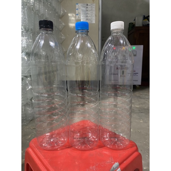 1 Chai 1,5 lít  kèm nắp trắng  - 1 bao 91 chai