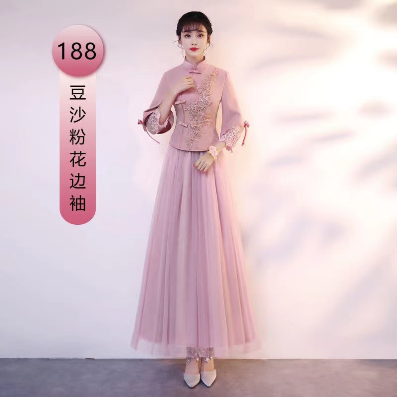 Đầm Sườn Xám plus size S-4XL Phong Cách Trung Hoa