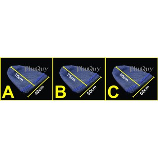Lưới Vợt Cước Sợi Đôi – Mắt lưới 2.7 cm2 (Mã: A, B, C)