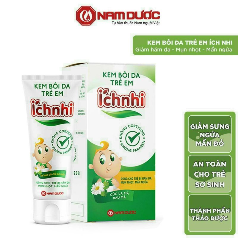 Kem bôi da Ích nhi