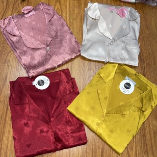 Pijama nữ lụa latin gấm (bộ đùi)