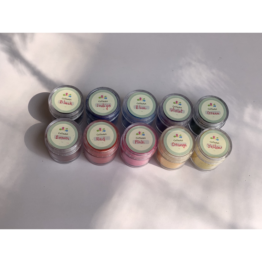 Bộ màu bột vẽ tranh chuyên dụng