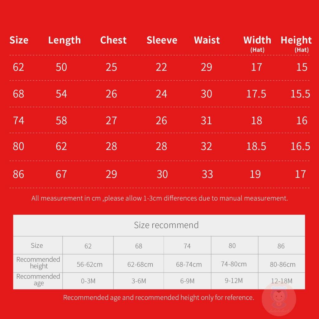 Bộ Áo Liền Quần Tay Dài Cổ Tròn In Họa Tiết Cây Thông Giáng Sinh + Mũ Dệt Kim Thời Trang Mùa Đông Cho Bé 0-18 Tháng Tuổi Laa