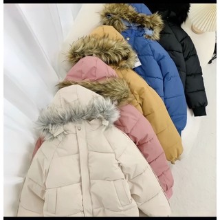 Áo khoác phao nữ có mũ, Áo phao béo đại hàn ulzzang dáng rộng nhiều màu hàng có sẵn ladyquangchau