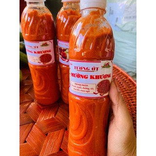 Tương ớt Mường Khương loại đặc biệt 500ml siêu cay nguyên chất, dùng chấm thịt luộc thịt nướng siêu ngon