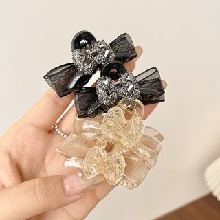 Kẹp Tóc Nơ Đính Đá Thời Trang Hàn Quốc