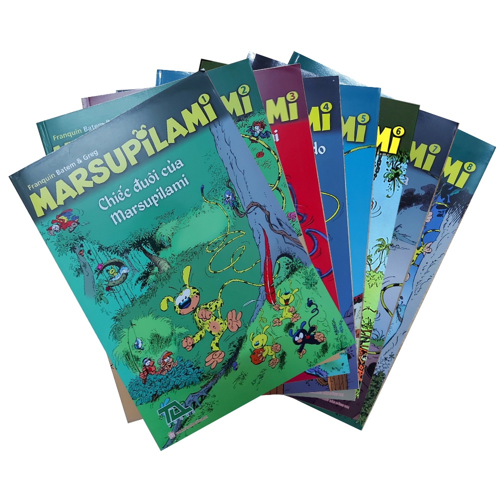 Truyện Marsupilami trọn bộ 1-7 (Có bán lẻ)