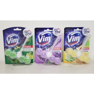 Viên Tẩy Bồn Cầu Vim Power 5 Sạch Khuẩn Thơm Mát 55g