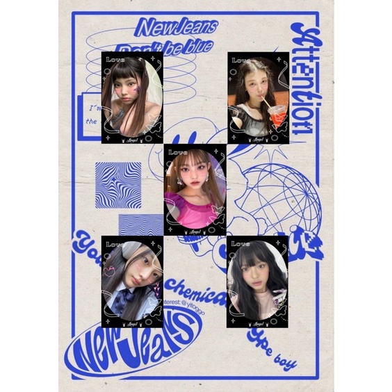 Sticker niêm phong Newjeans