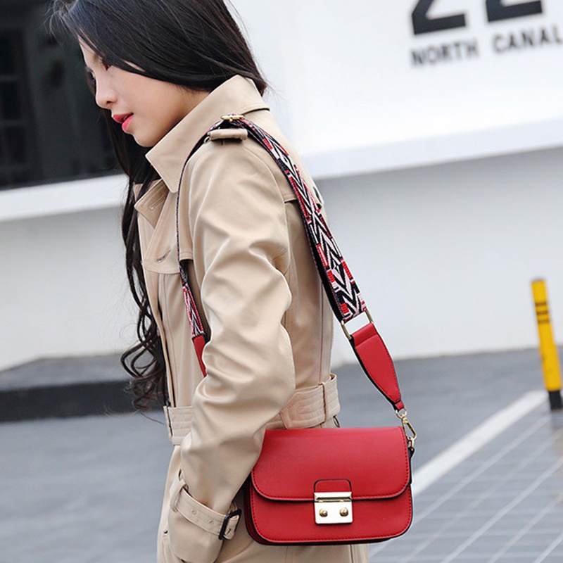 Túi Đeo Vai Dây Bản Rộng Phong Cách Hàn Quốc Thời Trang Cho Nữ