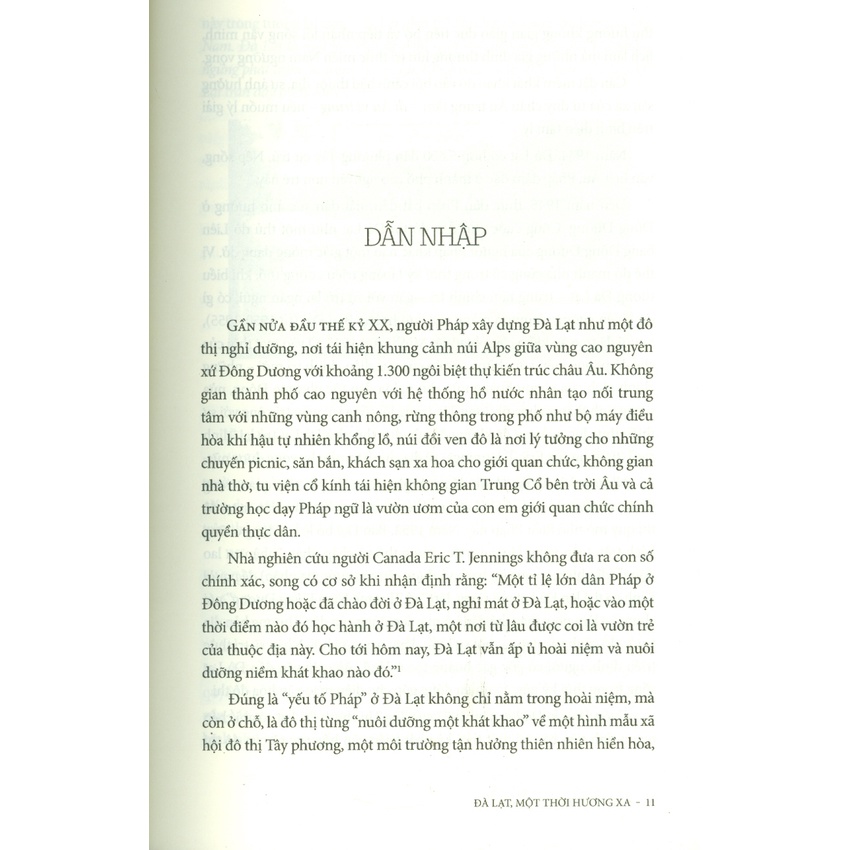 Sách - Đà Lạt, Một Thời Hương Xa - Du Khảo Văn Hóa Đà Lạt 1954 - 1975