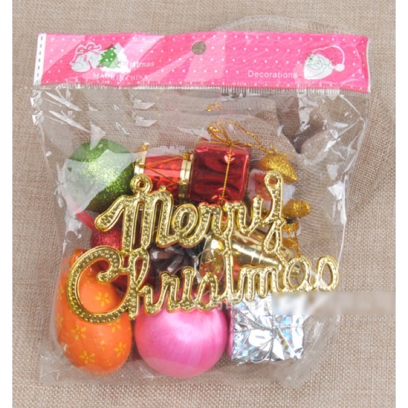 Sét 10 món trang trí noel