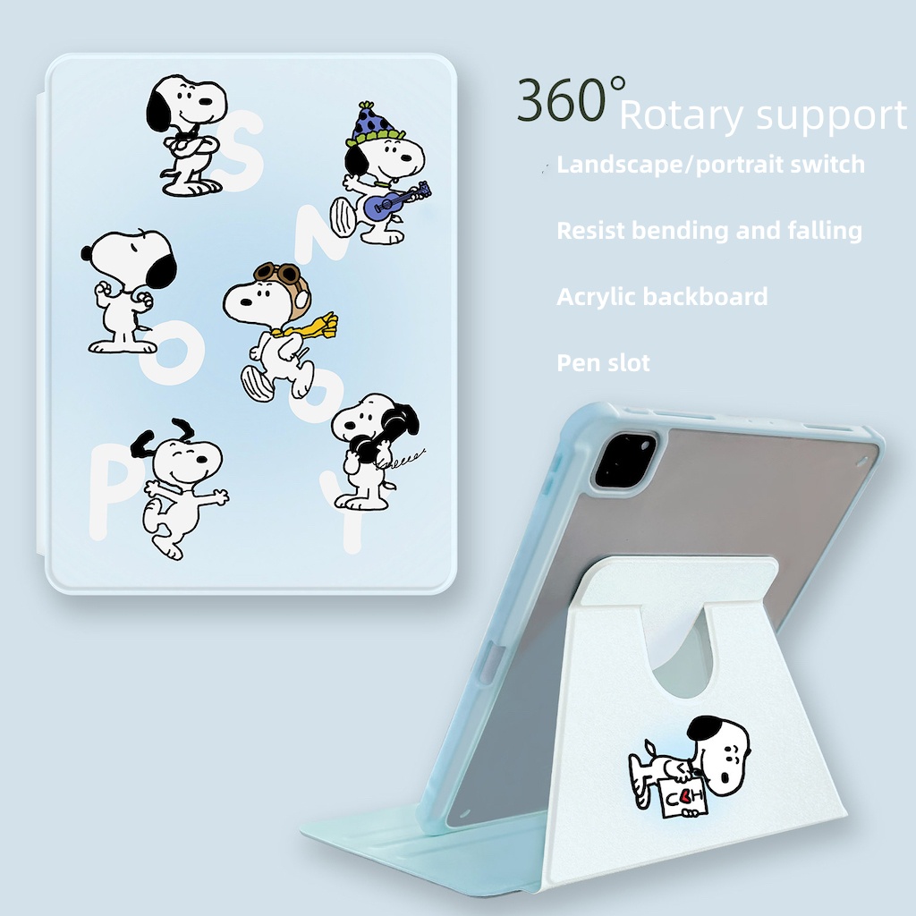 360° Bao Da Máy Tính Bảng Có Thể Xoay Cho IPad Air 5 4 3 / Pro 11 12.9 10.5 / 10.2 9.7 Inch Mini 10th 9th 8th 7th 6th 5th Giá Đỡ