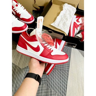 GIÀY THỂ THAO SNEAKER JD TRẮNG ĐỎ THẤP CỔ, JD GYMER CỔ THẤP NAM NỮ ẢNH THẬT SHOP TỰ CHỤP