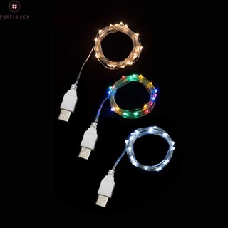 Dây đèn led cổng micro usb trang trí tiệc