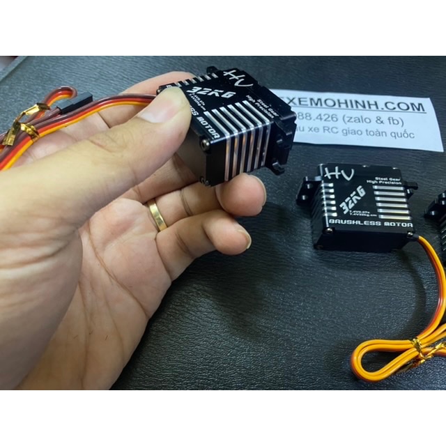 Động cơ servo không chổi than JX BLS-HV7132MG 32KG 180 độ cho mô hình RC Brushless full nhôm tản nhiệt nhanh