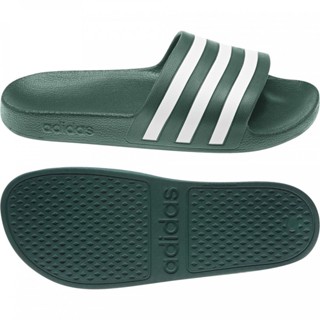 Dép Adidas Aqualette cao cấp đúc nguyên khối hàng chuẩn VNXK màu xanh quân đội