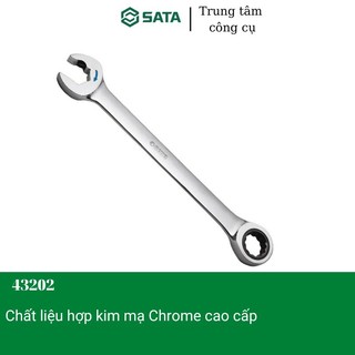 Cờ lê vòng miệng tự động 9mm - 43202 sata