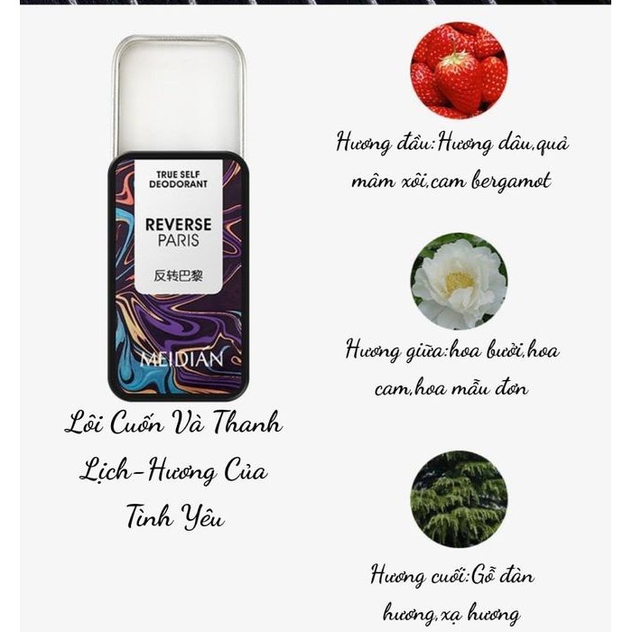 Nước hoa khô nam MEDIAN chính hãng, dịu nhẹ, lưu hương, lôi cuốn phái nữ NHK01