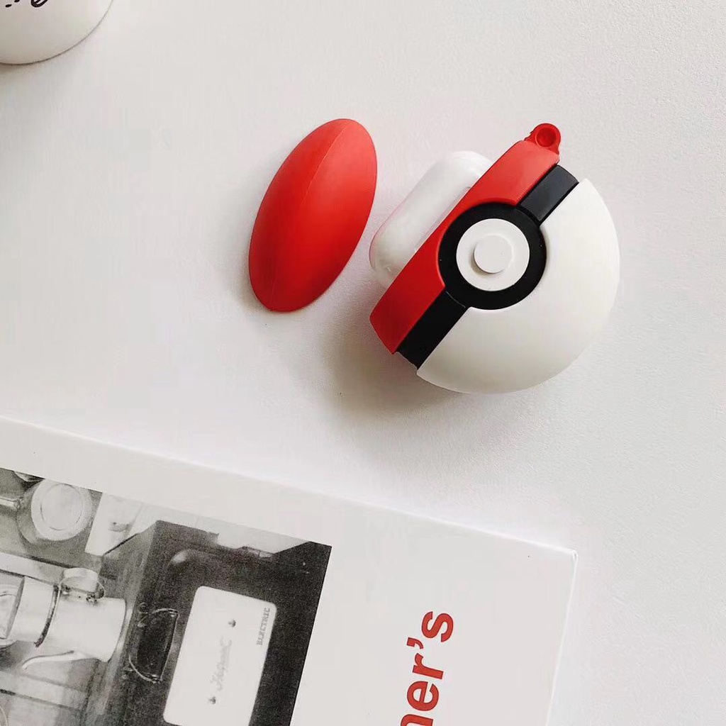 Vỏ Bảo Vệ Hộp Sạc Tai Nghe Airpods Pro 2 3 1 Bằng Silicon Họa Tiết Hoạt Hình Pokemon Dễ Thương