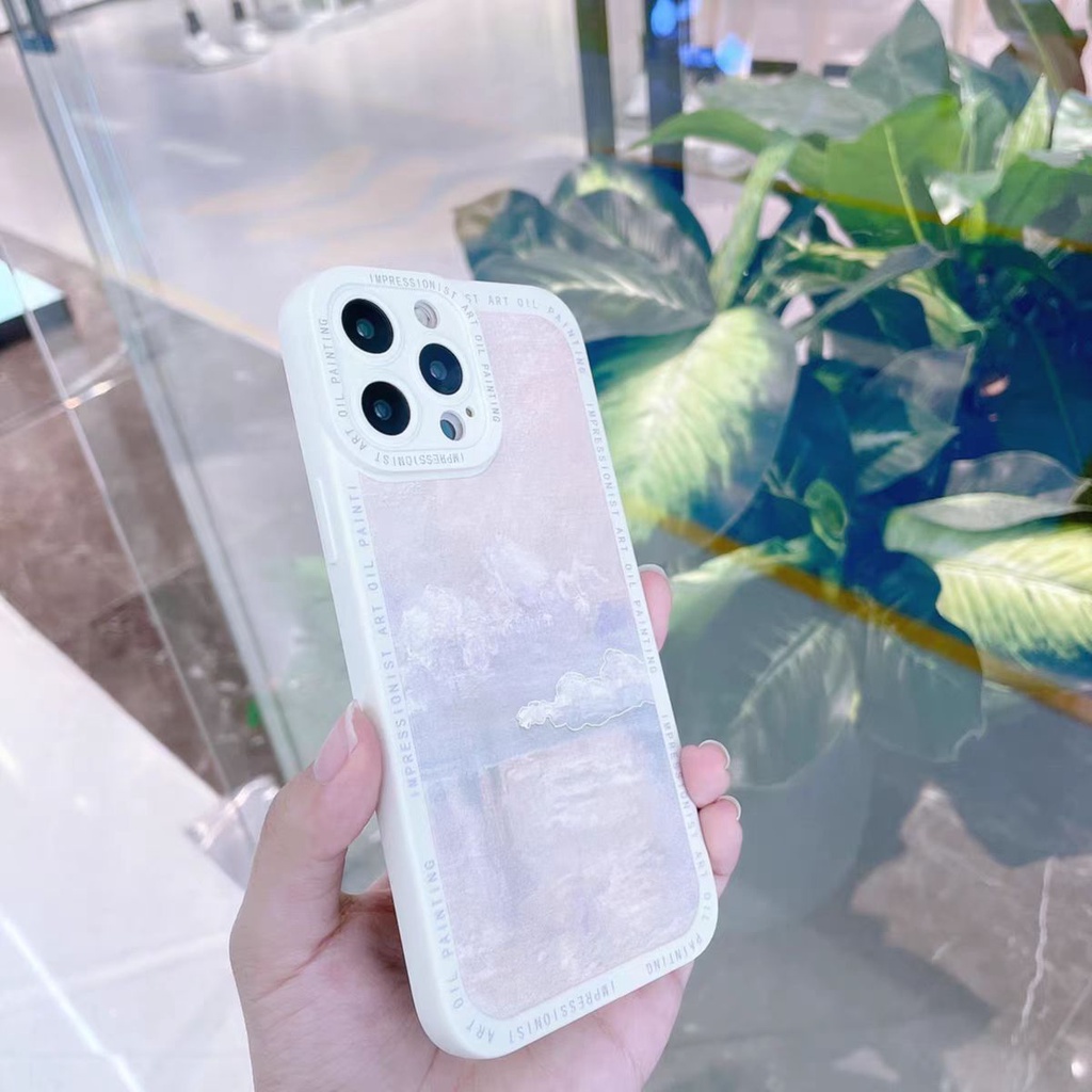 Ốp Điện Thoại TPU Hình Đám Mây Cho iPhone 14 14pro 14Plus 14prm iPhone 13 13prm iPhone 11 7Plus 8Plus Xr XS 12 Pro Max