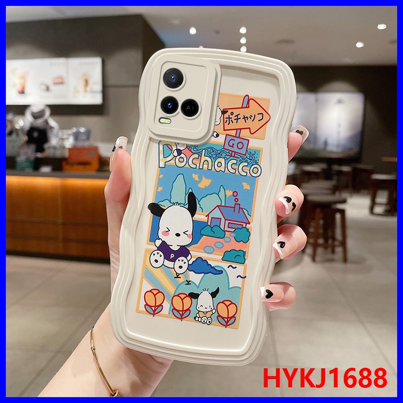 Ốp lưng Vivo Y21 ốp lưng Vivo Y21S Y33S Ốp Điện Thoại tpu Silicone Họa Tiết Gợn Sóng Cho Vivo Y21 Y21S Y33S T1X KLQ